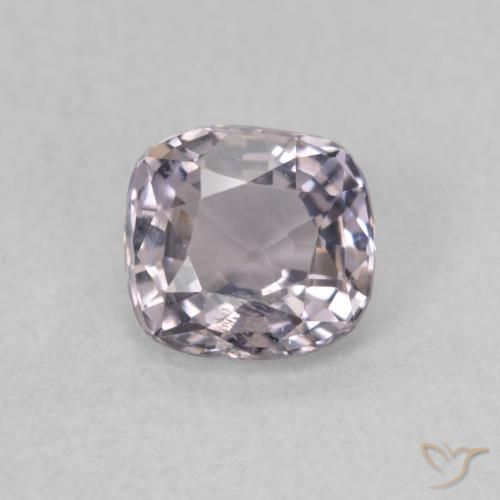 0.64 ct Gray Spinel, 5.2 x 4.9 mm Cushion Cut From Tanzania, Photo A