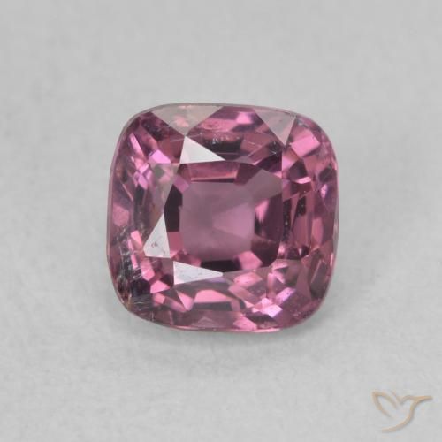 0.88ct Natural Medium Purple Spinel, Cushion, VS