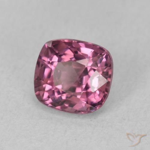 1.22 ct Purple Spinel Stone, Natural Spinel in Cushion-Cut Shape for Sale