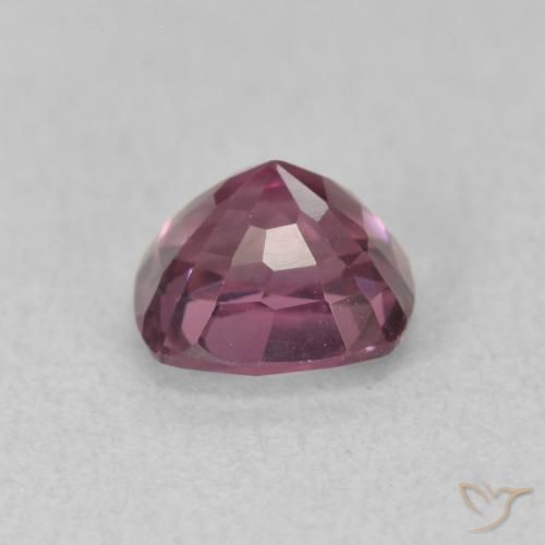 Spinel Gemstone in 6.1 x 5.7 mm Size for Sale, Spinel Stone in Pinkish Purple Color