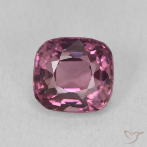 1.35ct Natural Medium Purple Spinel, Cushion, VS