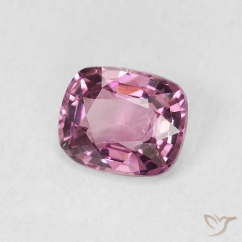 0.93 ct Purple Spinel Stone, Natural Spinel in Cushion-Cut Shape for Sale