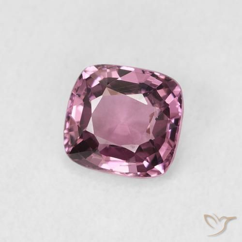 0.84 ct Purple Spinel Stone, Natural Spinel in Cushion-Cut Shape for Sale