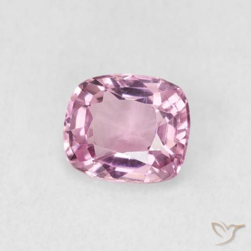 0.96 ct Purple Spinel Stone, Natural Spinel in Cushion-Cut Shape for Sale
