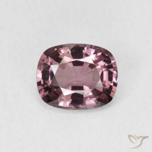 1.25ct Natural Dark Purple Spinel, Cushion, VVS-VS