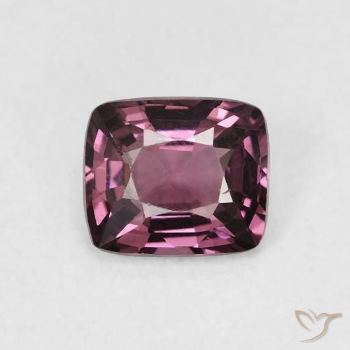 1.00ct Natural Dark Purple Spinel, Cushion, VS