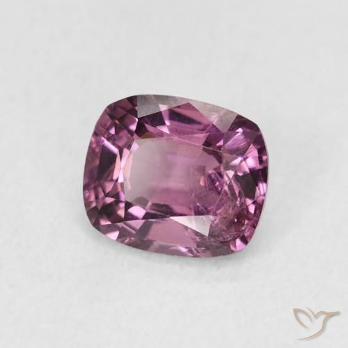 1.05 ct Purple Spinel Stone, Natural Spinel in Cushion-Cut Shape for Sale
