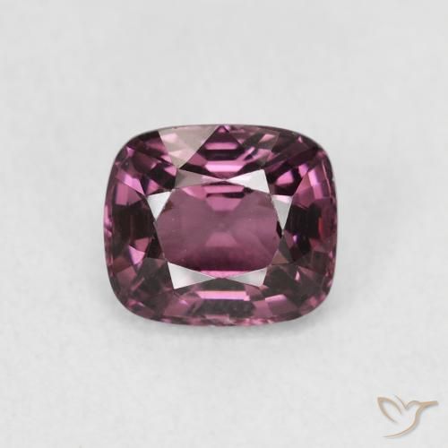 1.20ct Natural Dark Purple Spinel, Cushion, VS