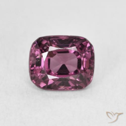 1.31ct Natural Sangria Purple Spinel, Cushion, VS