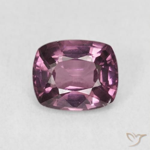 1.24ct Natural Deep Purple Spinel, Cushion, VS, Photo A