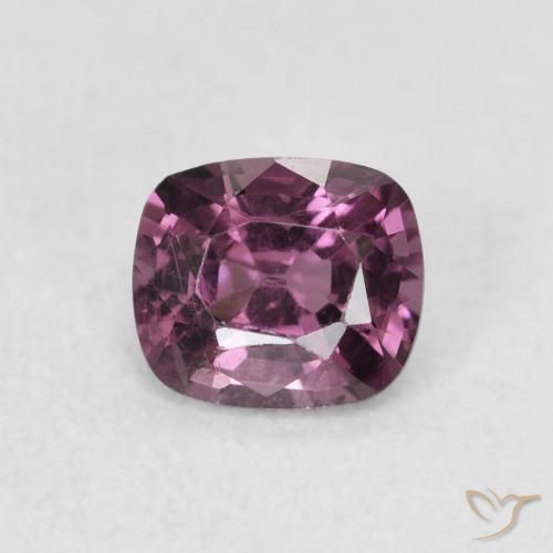 0.86ct Natural Deep Purple Spinel, Cushion, VS