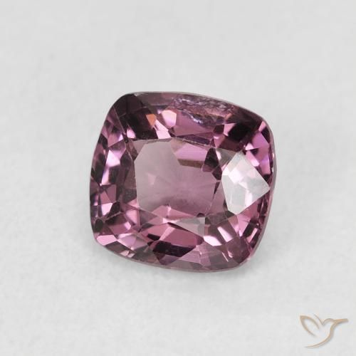 1.02 ct Purple Spinel Stone, Natural Spinel in Cushion-Cut Shape for Sale