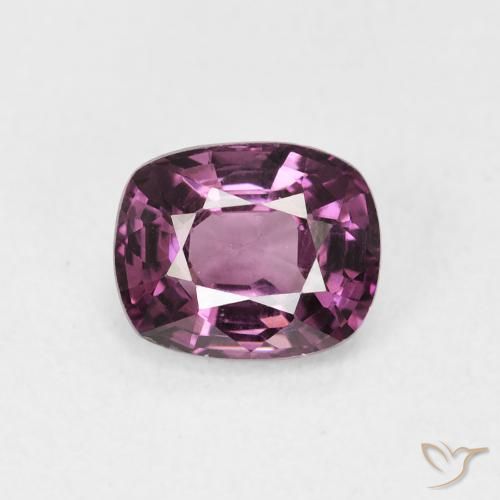 1.15ct Natural Reddish Purple Spinel, Cushion, VVS-VS