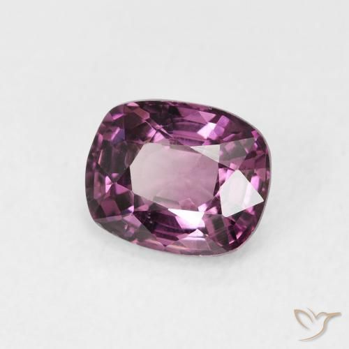 1.15 ct Purple Spinel Stone, Natural Spinel in Cushion-Cut Shape for Sale