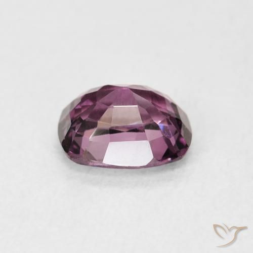 Spinel Gemstone in 6.7 x 5.5 mm Size for Sale, Spinel Stone in Reddish Purple Color