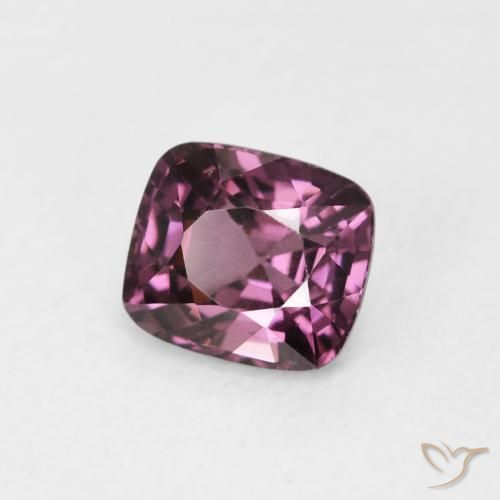 1.09 ct Purple Spinel Stone, Natural Spinel in Cushion-Cut Shape for Sale