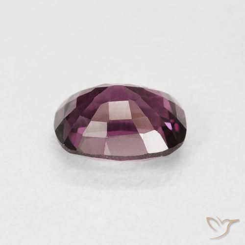 Spinel Gemstone in 6.8 x 5.4 mm Size for Sale, Spinel Stone in Reddish Purple Color