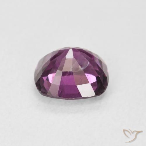 Spinel Gemstone in 6.2 x 5.5 mm Size for Sale, Spinel Stone in Deep Purple Color