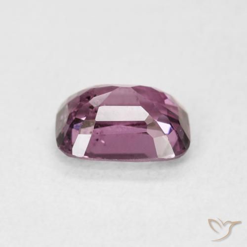 Spinel Gemstone in 6.9 x 5.3 mm Size for Sale, Spinel Stone in Dark Purple Mauve Color