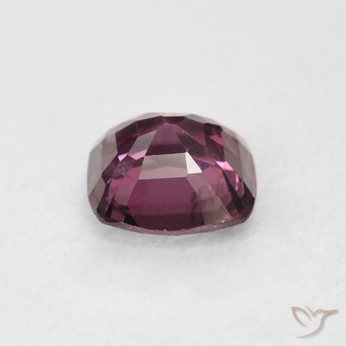 Spinel Gemstone in 5.7 x 5.7 mm Size for Sale, Spinel Stone in Medium Dark-Purple Color