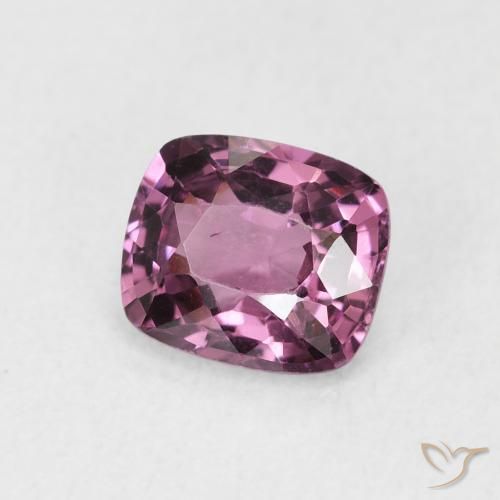 1.14 ct Purple Spinel Stone, Natural Spinel in Cushion-Cut Shape for Sale