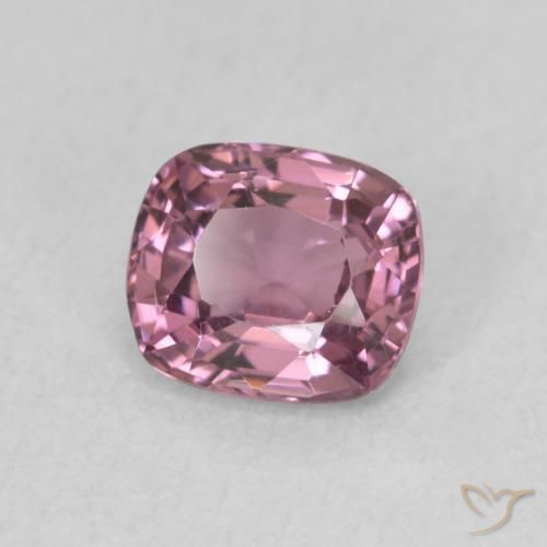 0.99 ct Purple Spinel Stone, Natural Spinel in Cushion-Cut Shape for Sale