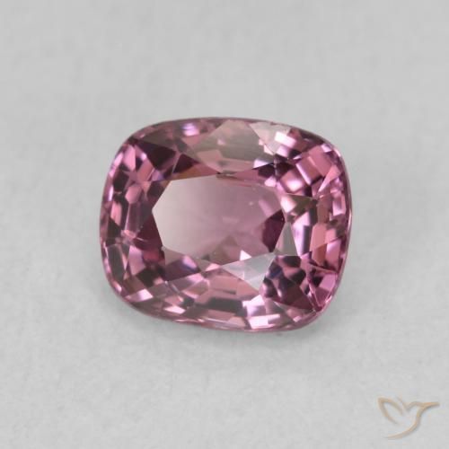 1.05 ct Purple Spinel Stone, Natural Spinel in Cushion-Cut Shape for Sale