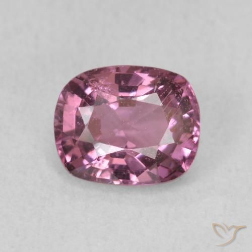 1.00ct Natural Medium Dark-Purple Spinel, Cushion, VS