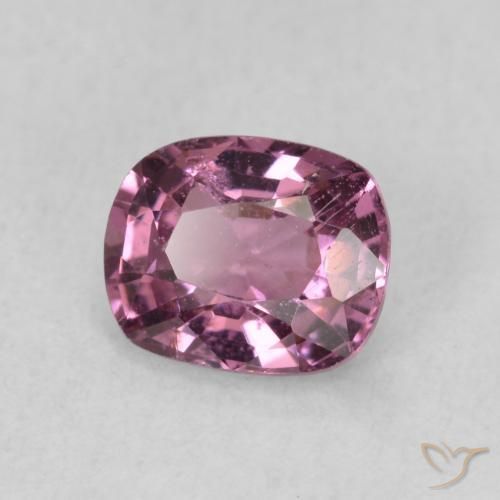 1.00 ct Purple Spinel Stone, Natural Spinel in Cushion-Cut Shape for Sale