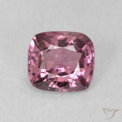 0.82ct Natural Medium Purple Spinel, Cushion, VS