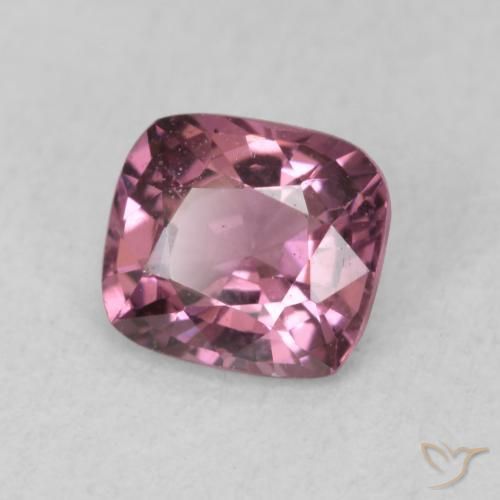 0.82 ct Purple Spinel Stone, Natural Spinel in Cushion-Cut Shape for Sale