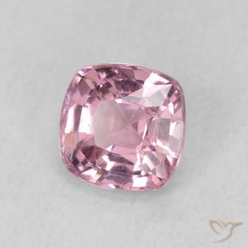 0.86 ct Pink Spinel Stone, Natural Spinel in Cushion-Cut Shape for Sale