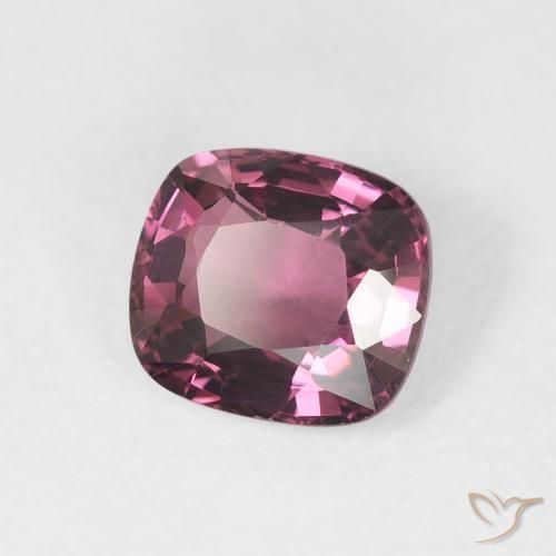 1.27 ct Pink Spinel Stone, Natural Spinel in Cushion-Cut Shape for Sale