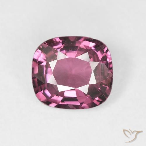 0.95ct Natural Dark Pink Spinel, Cushion, VS