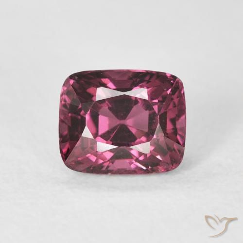 1.03ct Natural Rapberry Red Spinel, Cushion, VS