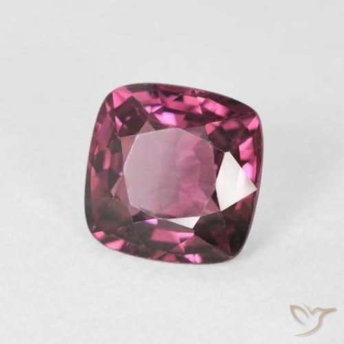 1.07 ct Purple Spinel Stone, Natural Spinel in Cushion-Cut Shape for Sale