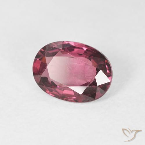 1.04 ct Purple Spinel Stone, Natural Spinel in Oval Facet Shape for Sale