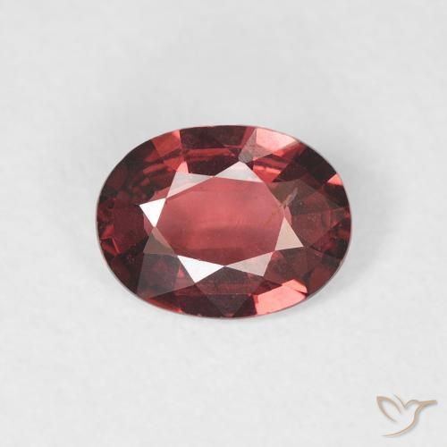 0.86ct Natural Deep Magenta Spinel, Oval, VS
