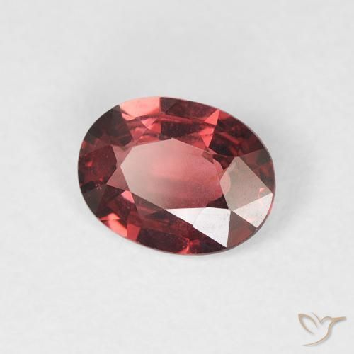 0.86 ct Purple Spinel Stone, Natural Spinel in Oval Facet Shape for Sale