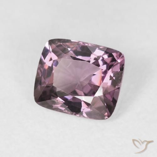 0.95 ct Purple Spinel Stone, Natural Spinel in Cushion-Cut Shape for Sale