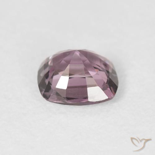 Spinel Gemstone in 6.1 x 5.6 mm Size for Sale, Spinel Stone in Medium Dark-Purple Color