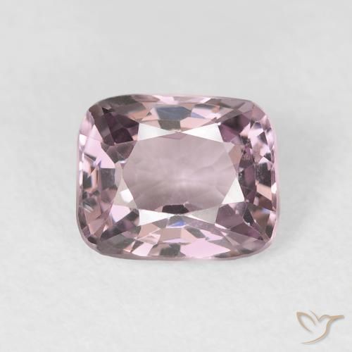 1.19ct Natural Púrpura claro espinela, Forma Cojín, VS, Photo A