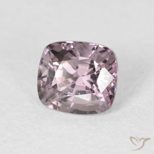 1.28 ct Purple Spinel Stone, Natural Spinel in Cushion-Cut Shape for Sale