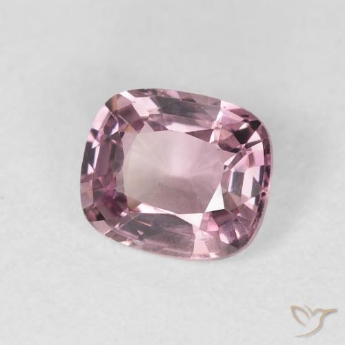 1.27 ct Purple Spinel Stone, Natural Spinel in Cushion-Cut Shape for Sale