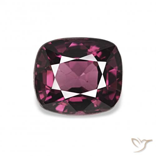 1.17ct Dark Purple Spinel, Cushion, VVS-VS