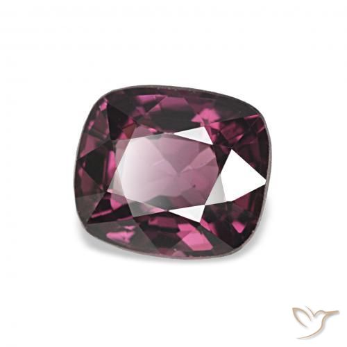 1.17 ct Purple Spinel Stone, Natural Spinel in Cushion-Cut Shape for Sale