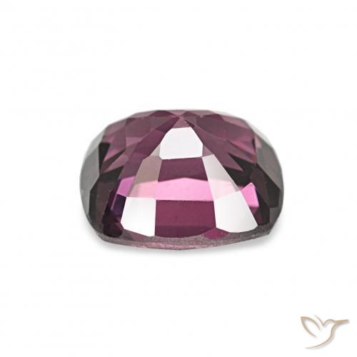 Spinel Gemstone in 6.4 x 5.6 mm Size for Sale, Spinel Stone in Dark Purple Color