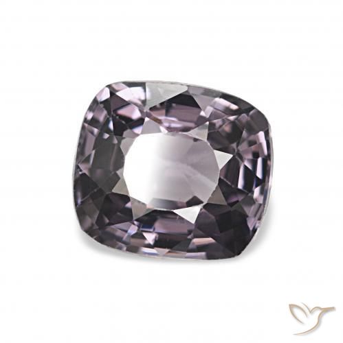 1.17 ct Gray Spinel Stone, Natural Spinel in Cushion-Cut Shape for Sale