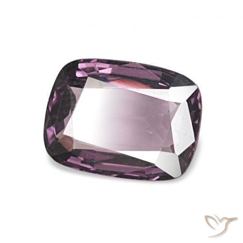 1.35 ct Purple Spinel Stone, Natural Spinel in Cushion-Cut Shape for Sale