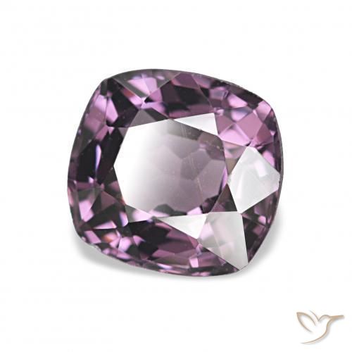 1.36 ct Purple Spinel Stone, Natural Spinel in Cushion-Cut Shape for Sale